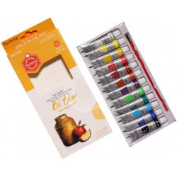 Χρώματα λαδιού 12τεμ. x 12ml